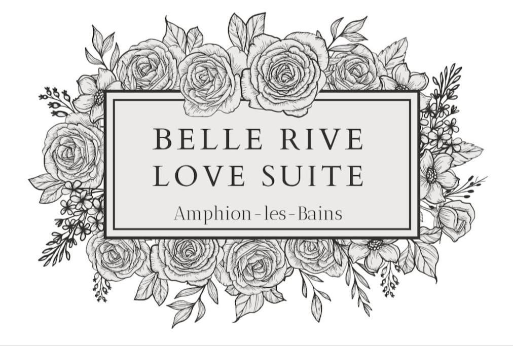 Bellerive Love Suite Magnifique Vue Lac Амфион-ле-Бен Экстерьер фото